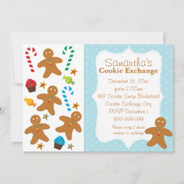 Invitación Intercambio de galletas navideñas