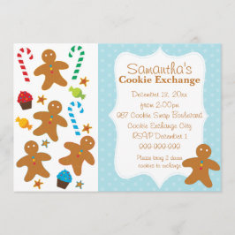 Invitación Intercambio de galletas navideñas
