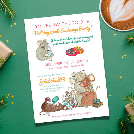 Invitación Intercambio de libros de Navidades de Jolabokaflod
