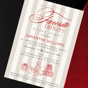 Invitación Intercambio de Regalos de Cosas Favoritas Brunch d