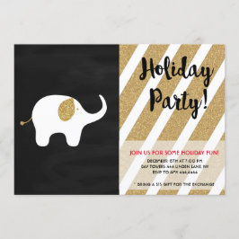 Invitación Intercambio del navidad del día de fiesta del