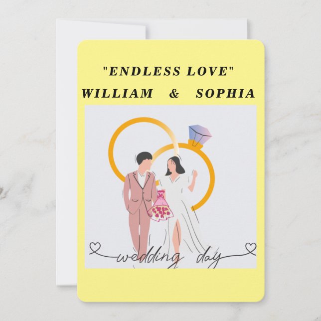 Invitación "Interminable Verde" (Anverso)