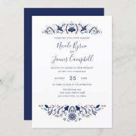 Invitación Internacional > Japonés | Moderno Koi Fish Crested