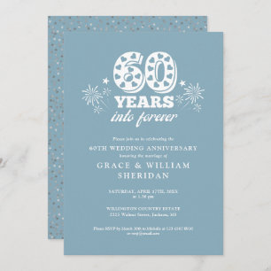 Invitación Into Forever 60° Aniversario Boda
