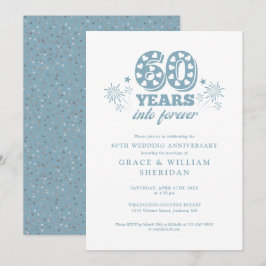 Invitación Into Forever 60° Aniversario Boda