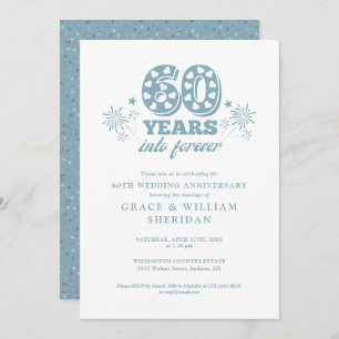 Invitación Into Forever 60° Aniversario Boda