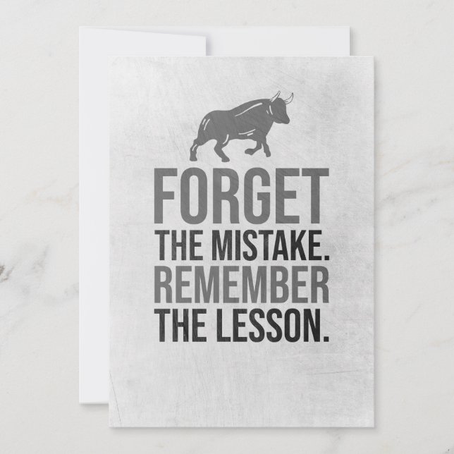 Invitación Inversor Olvida El Error (Anverso)