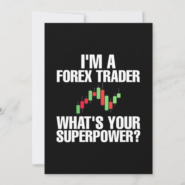 Invitación Inversor Soy Un Trader De Forex (Anverso)