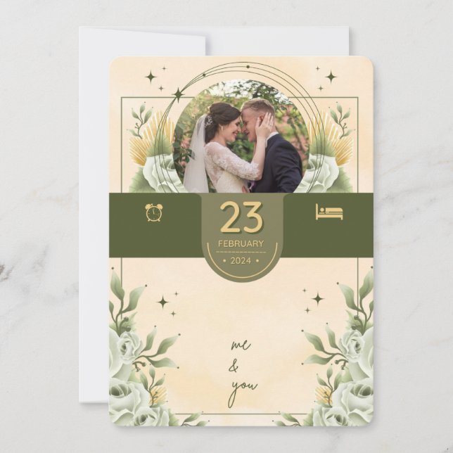 Invitación investigación boda (Anverso)