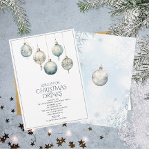 Invierno acuarela tradicional Feliz Navidad Invi