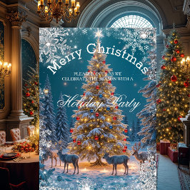 Invitación Invierno de fiesta navideña