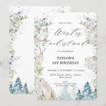 Invierno de los Animales Árticos Terranova Primer 