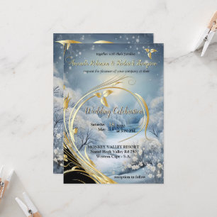 Invitación INVIERNO en un mágico país de ensueño