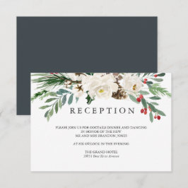 Invitación Invierno Místico | Enclosure de RECEPCIÓN de BODAS