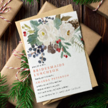 Invierno místico | Novias Boda de almuerzo V2