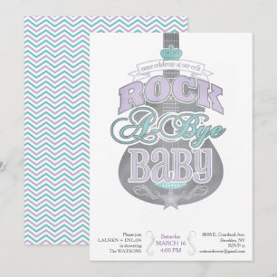 Invitación *Invitación a Baby Shower Rock A Bye*