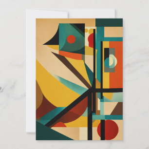 Invitación "Invitación Bauhaus surrealista"