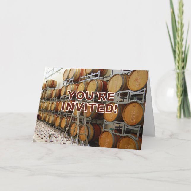 Invitación Invitación, bodega (Anverso)