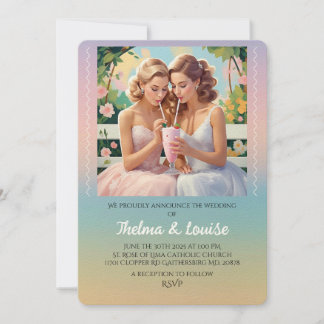 INVITACIÓN "INVITACIÓN DE BODAS ORGULLO GAY"