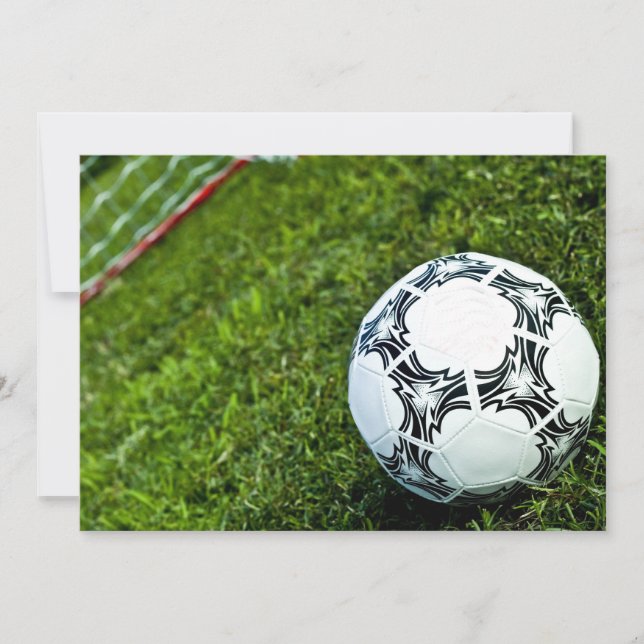 Invitación *invitación de fútbol* (Anverso)