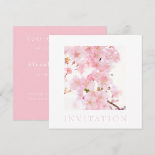 INVITACIÓN INVITACIÓN: DUCHA BRIDAL : CHERRY BLOSSOM BRANCH