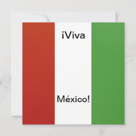Invitación ¡Invitación - Fiesta de Cumpleaños - ¡Viva México!