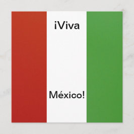 Invitación ¡Invitación - Fiesta de Cumpleaños - ¡Viva México!