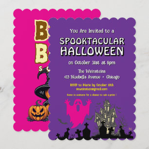 Invitación Invitación: HALLOWEEN Espeluznante #2