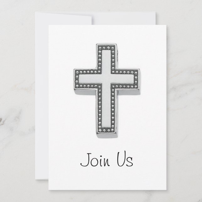 Invitación Invitación/invitación al bautismo (Anverso)