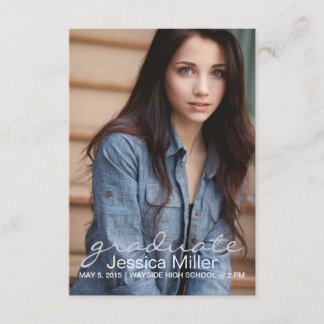 Invitación Invitación/invitación de graduación| graduado| gri