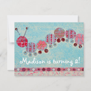 Invitación Invitación: Piedra de oruga juguetona