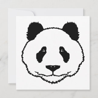 Invitación Invitación/tarjeta de Panda