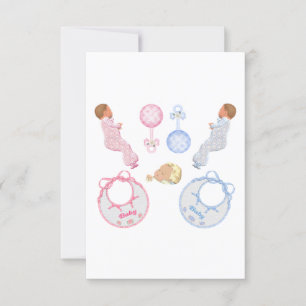 Invitación ¡Invitaciones a la ducha para bebés!