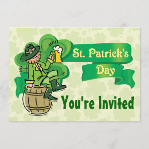 Invitación ¡Invitaciones al Día de San Patricio!