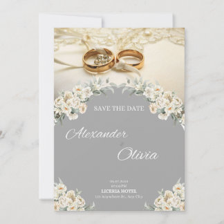 Invitación "Invitaciones de boda chic: diseños elegantes para