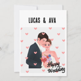 Invitación "Invitaciones de verdadero amor"