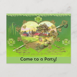 Invitación ¡Invitaciones del fiesta del día de St Patrick