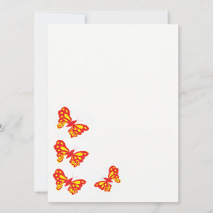 Invitación Invitaciones/Mariposas