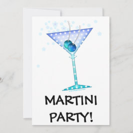 Invitación, Invitaciones - MARTINI AZUL