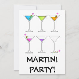 Invitación, Invitaciones - Martinis Se van, Se van