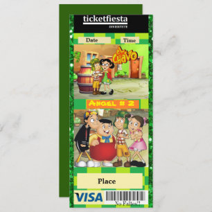 Invitación invitacon El chavo del ocho