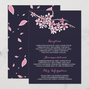 Invitación Invitado a recibir información sobre Boda de marin