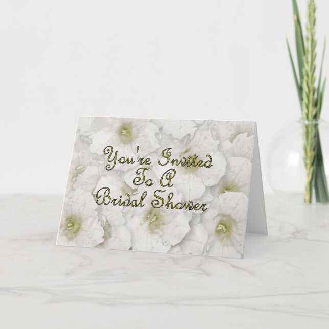 Invitación Invitados a una ducha de novias a You&apos (Anverso)