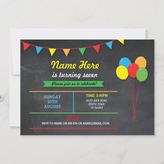 Invitación Invitan a cualquier Chicas mayor de edad de fiesta (Anverso)