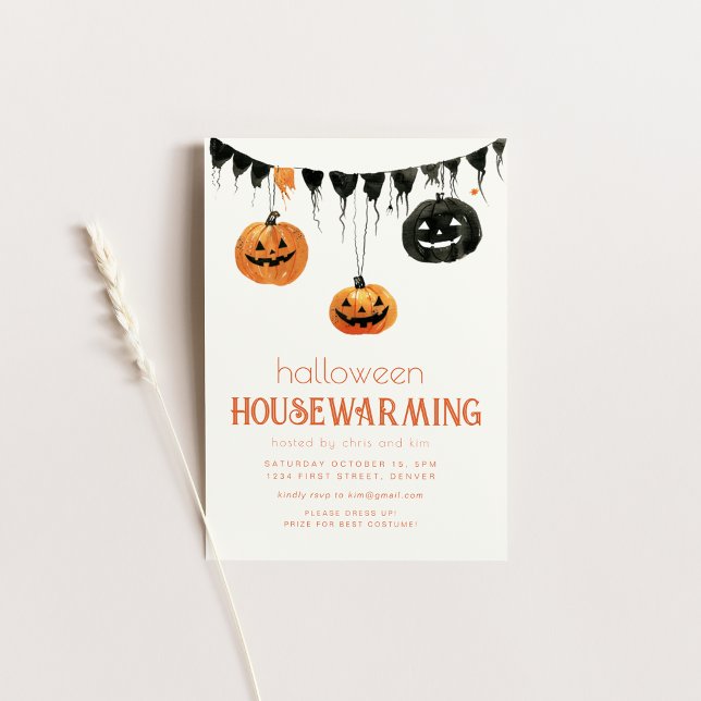 Invitación Invitan a Fiesta de Halloween que se encarga del c (Subido por el creador)