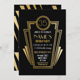 Invitación Invitan a Gatsby a la fiesta de cumpleaños del Art