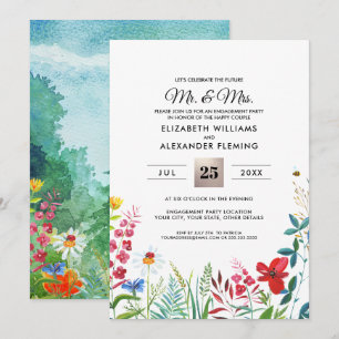 Invitación Invitan a la fiesta de compromiso forestal de vera