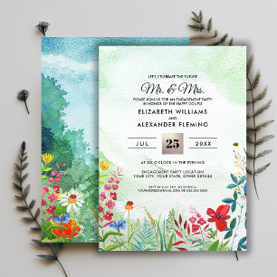 Invitación Invitan a la fiesta de compromiso forestal de vera
