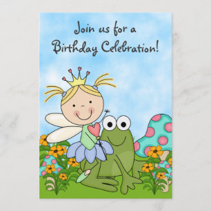 Invitación Invitan a la princesa de los buenos hongos y a la