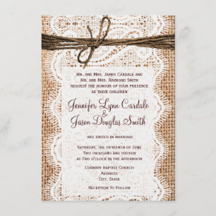 Invitación Invitan a matrimonio doble de dos caras en un país